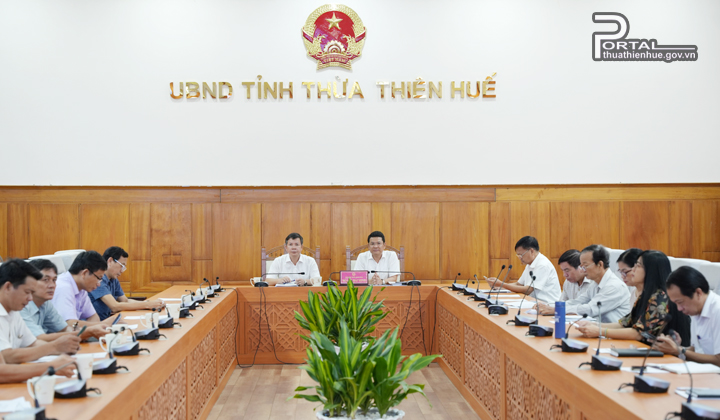  Phó Chủ tịch UBND tỉnh Hoàng Hải Minh chủ trì điểm cầu Thừa Thiên Huế